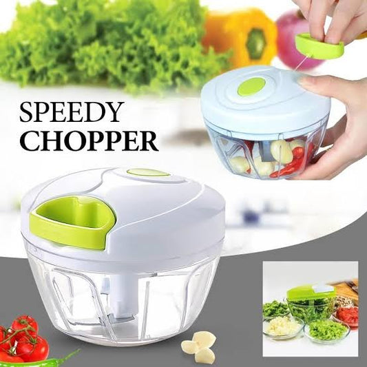 Speedy Chopper Manual Food Chopper for Vegetable Fruits Nuts Onions Chopper Hand Pull Mincer Blender Mixer Food Processor