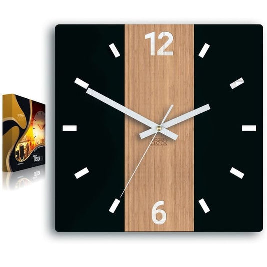 Wooden wall clock