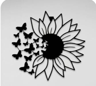 Sunflower  Wall sticker