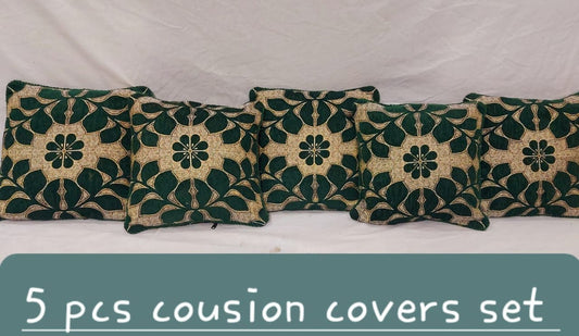 👉 5 PCS Cushions covers set 👌 💯  👉 Fabric Velvet ❤