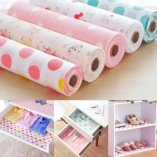 1 Roll - Kitchen Polka Foamic Sheet (45cm*1.5 M)  (random color)