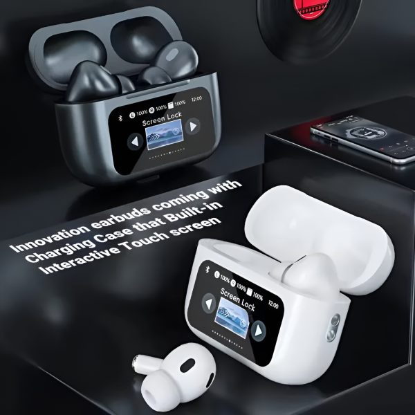 Z9 Pro Black & White Air-pods Anc With Apps