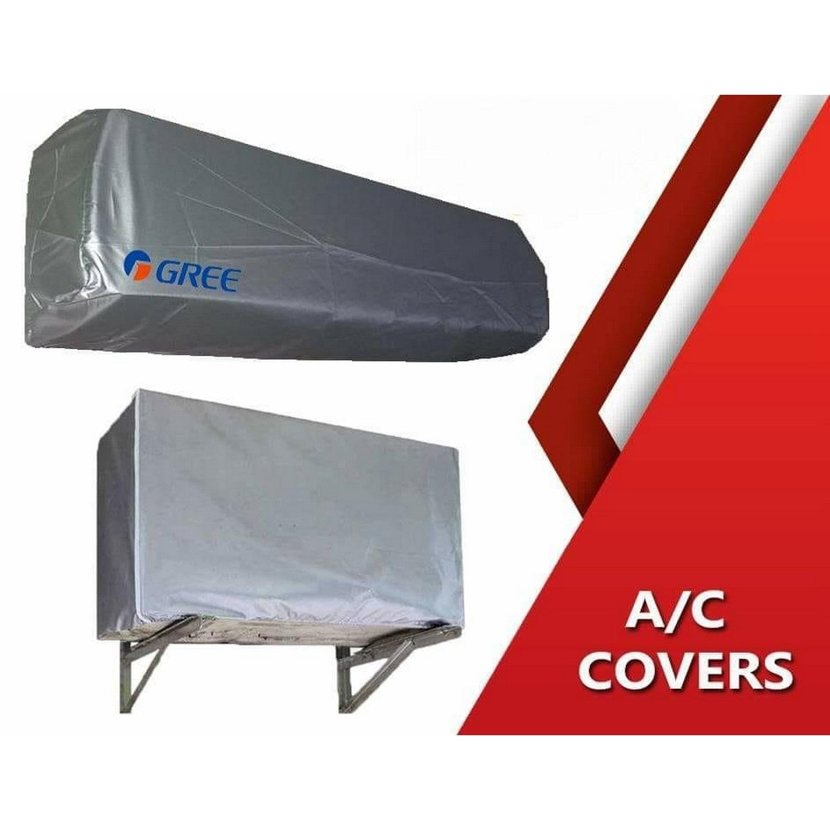 2 Ton AC Cover for DC Inverter   100% Water Proof Dust proof parachute stuff