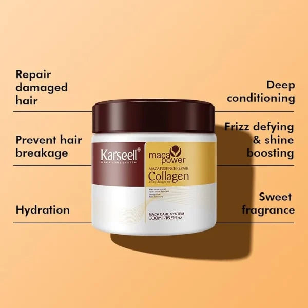 Orignal Karseell Hair Creame Collagen Hair Treatment Deep Repair