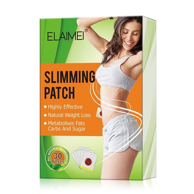 30pcs ELAIMEI Slimming Patch Weight Loss Sticker Abdominal Fat Burning Patch For Beer Belly Buckets Waist