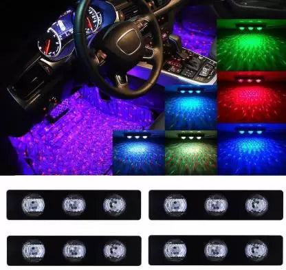 Remote Control RGB Star Light Multifunctional 7 Colour 16 different modes